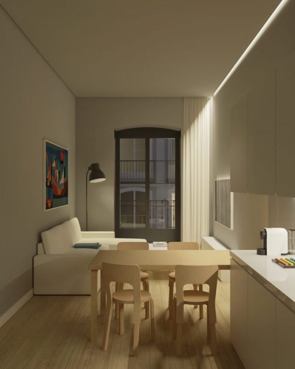 Interior P2B apartamento